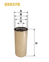 WIX FILTERS 95037E - Filtro combustible