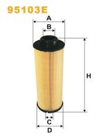 WIX FILTERS 95103E - Filtro combustible