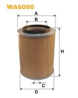 WIX FILTERS WA6090 - Filtro de aire