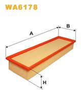 WIX FILTERS WA6178 - Filtro de aire