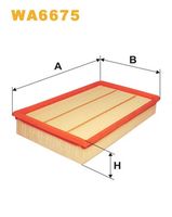 WIX FILTERS WA6675 - Filtro de aire