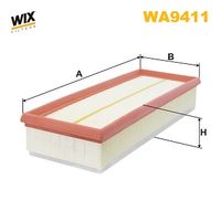 WIX FILTERS WA9411 - Filtro de aire