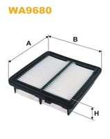 WIX FILTERS WA9680 - Filtro de aire