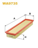 WIX FILTERS WA9735 - Filtro de aire