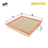 WIX FILTERS WA9742 - Filtro de aire