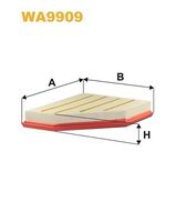 UFI 30D3300 - Tipo de filtro: Cartucho filtrante<br>Altura [mm]: 43<br>Longitud [mm]: 274<br>Ancho [mm]: 233<br>