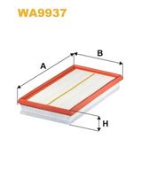 MANN-FILTER C31028 - Tipo de filtro: Cartucho filtrante<br>Longitud [mm]: 306<br>Ancho [mm]: 154,5<br>Altura [mm]: 38<br>Altura 1 [mm]: 33<br>