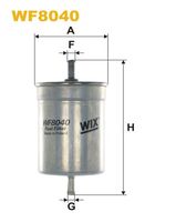 WIX FILTERS WF8040 - Filtro combustible