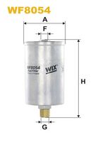 WIX FILTERS WF8054 - Filtro combustible