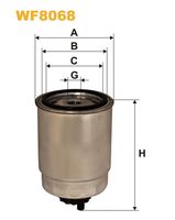 WIX FILTERS WF8068 - Filtro combustible