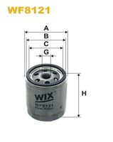 WIX FILTERS WF8121 - Filtro combustible