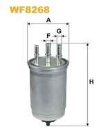 WIX FILTERS WF8268 - Filtro combustible