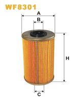 WIX FILTERS WF8301 - Filtro combustible