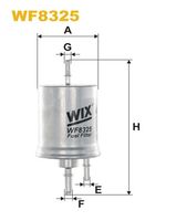 WIX FILTERS WF8325 - Filtro combustible