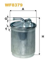 WIX FILTERS WF8379 - Filtro combustible