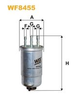 WIX FILTERS WF8455 - Filtro combustible