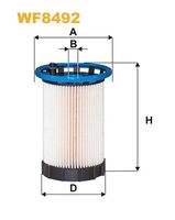 WIX FILTERS WF8492 - Filtro combustible