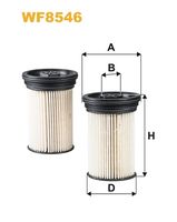 WIX FILTERS WF8546 - Filtro combustible