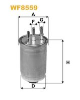 UFI 2413300 - Filtro combustible