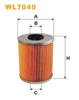 WIX FILTERS WL7040 - Filtro de aceite