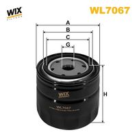 WIX FILTERS WL7067 - Filtro de aceite