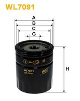 WIX FILTERS WL7091 - Filtro de aceite