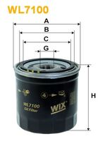 WIX FILTERS WL7100 - Filtro de aceite