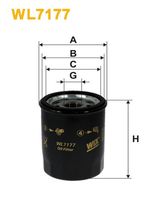 WIX FILTERS WL7177 - N.º de chasis (VIN) desde: PH005001<br>N.º de chasis (VIN) desde: R9500001<br>Código de motor: 2Y<br>Tipo de filtro: Filtro enroscable<br>Altura [mm]: 92<br>Medida de rosca: UNF 3/4" -16<br>Diámetro exterior [mm]: 66<br>Diám. int. 1 [mm]: 62<br>Diám. int. 2[mm]: 55<br>presión apertura válvula de desviación [bar]: 1<br>