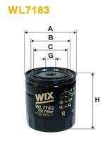 WIX FILTERS WL7183 - Filtro de aceite