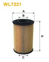 WIX FILTERS WL7221 - Filtro de aceite