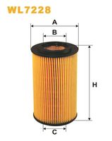 WIX FILTERS WL7228 - Filtro de aceite