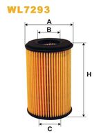 WIX FILTERS WL7293 - año construcción desde: 04/2003<br>nº de motor desde: 30220<br>Tipo de filtro: Filtro enroscable<br>Altura [mm]: 65<br>Medida de rosca: M20x1.5<br>Diámetro exterior [mm]: 69<br>Diám. int. 1 [mm]: 63<br>Diám. int. 2[mm]: 55<br>SVHC: No existen sustancias SVHC<br>