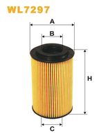 WIX FILTERS WL7297 - Filtro de aceite