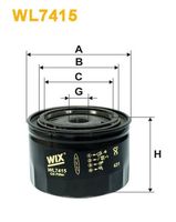 WIX FILTERS WL7415 - Filtro de aceite