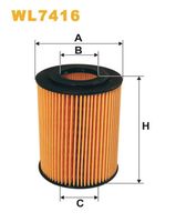 WIX FILTERS WL7416 - Filtro de aceite