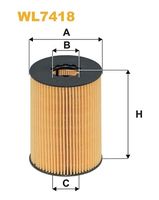 WIX FILTERS WL7418 - Filtro de aceite