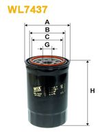 WIX FILTERS WL7437 - Vehículo con dirección a la izquierda / derecha: para vehic. dirección izquierda<br>País producción vehículo: Rep. Corea (Corea del Sur)<br>Tipo de filtro: Cartucho filtrante<br>