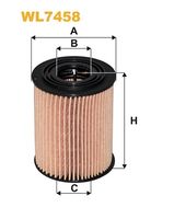 WIX FILTERS WL7458 - Filtro de aceite