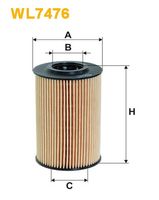 WIX FILTERS WL7476 - Filtro de aceite