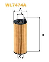 WIX FILTERS WL7474A - Filtro de aceite