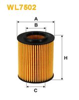 WIX FILTERS WL7502 - Filtro de aceite