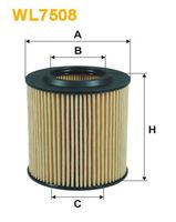 WIX FILTERS WL7508 - año construcción hasta: 09/2015<br>Código de motor: QJR2<br>Tipo de filtro: Cartucho filtrante<br>Altura [mm]: 71<br>Diám. int. 1 [mm]: 32<br>Diám. int. 2[mm]: 32<br>