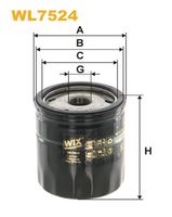 WIX FILTERS WL7524 - Filtro de aceite