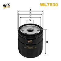 WIX FILTERS WL7530 - Filtro de aceite