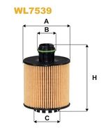 WIX FILTERS WL7539 - Filtro de aceite