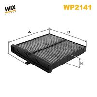 WIX FILTERS WP2140 - Filtro, aire habitáculo