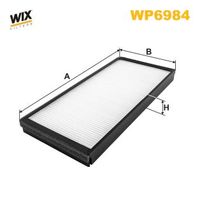 WIX FILTERS WP6984 - Tipo de filtro: Filtro antipolen<br>