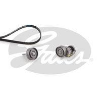 GATES K266PK1700 - Unidades accionadas: Alternador<br>Unidades accionadas: Compresor (carga del motor)<br>Equipamiento de vehículo: para vehículos sin aire acondicionado<br>Clase de caja de cambios: Transmisión automática<br>