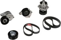 CONTINENTAL CTAM 6PK1555WP2 - Bomba de agua + kit de correa poli V