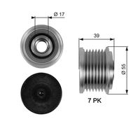 GATES OAP7065 - Rueda libre alternador - DriveAlign™